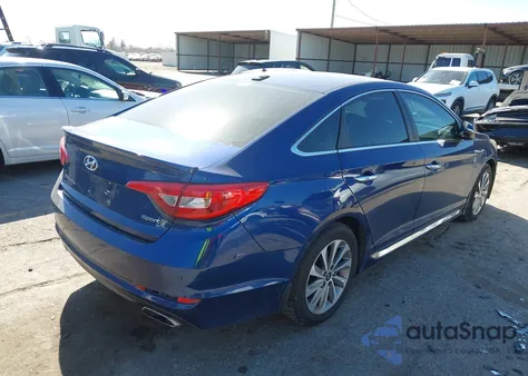 2016 Hyundai Sonata Sport z USA, uszkodzony, nr VIN 5NPE34AF9GH341207